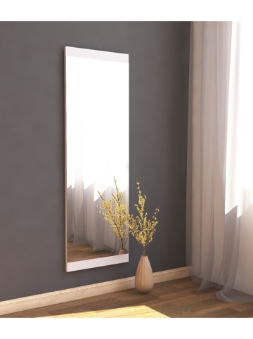 Scandinavia Concept Spiegel "Azus" in Weiß - (B)40 x (H)120 cm