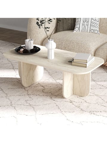Scandinavia Concept Couchtisch ''Becaj'' in Beige - (B)120 x (H)41,4 x (T)60 cm