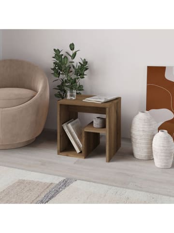 Scandinavia Concept Bijzettafel "Bon" bruin - (B)40 x (H)40 x (D)35 cm