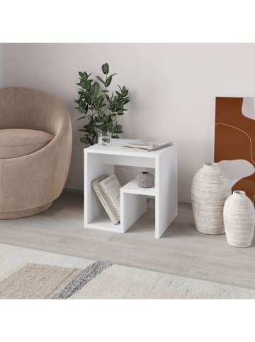 Scandinavia Concept Stolik "Bon" w kolorze białym - 40 x 40 x 35 cm