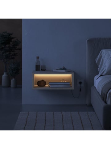 Scandinavia Concept Nachtkastje "Brik" beige - (B)45 x (H)18 x (D)30 cm