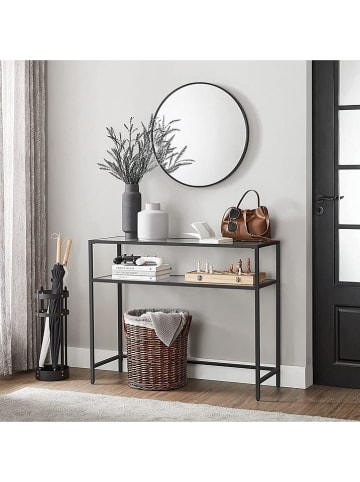 Scandinavia Concept Kommode in Schwarz - (B)90 x (H)80 x (T)30 cm