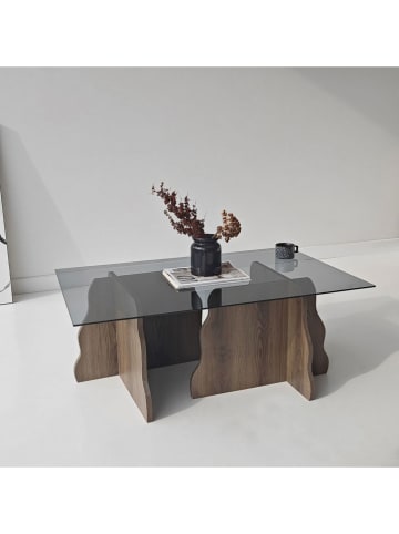Scandinavia Concept Salontafel "Canyon" bruin/grijs - (B)105 x (H)40 x (D)65 cm