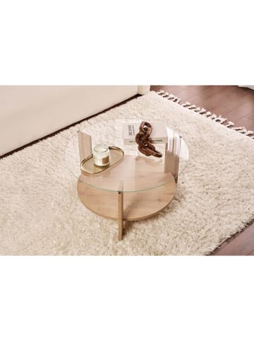 Scandinavia Concept Salontafel "Clara" lichtbruin - (B)75 x (H)40 x (D)75 cm