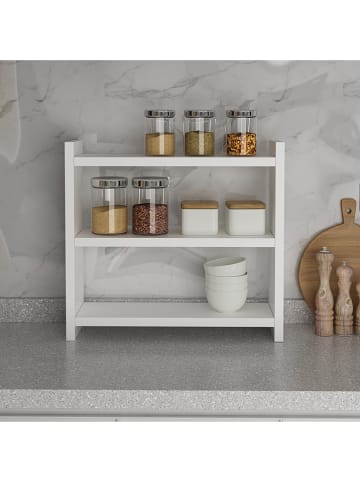 Scandinavia Concept Regał kuchenny "Cosmic" w kolorze białym - 44 x 40 x 10 cm