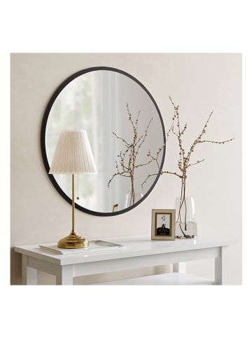 Scandinavia Concept Wandspiegel "Yuvarlak Ayna Siyah" zwart - Ø 60 cm