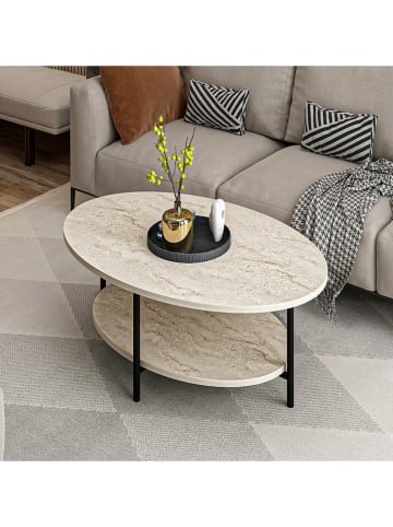 Scandinavia Concept Couchtisch "Elis" in Natur - (B)90 x (H)36 x (T)60 cm