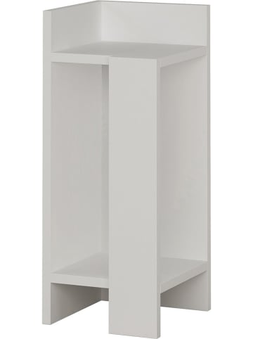 Scandinavia Concept Nachttisch "Elos Left" in Weiß - (B)25 x (H)60 x (T)27 cm