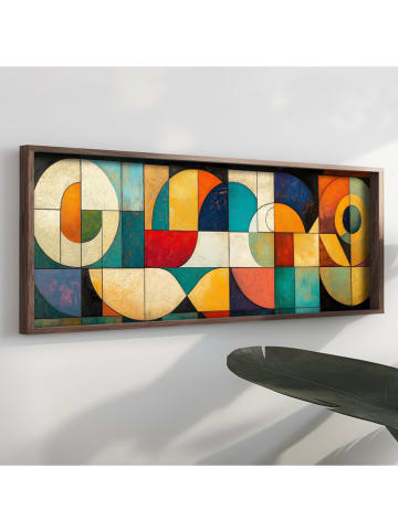 Scandinavia Concept Gerahmter Kunstdruck - (B)120 x (H)40 cm