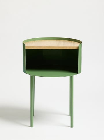 Scandinavia Concept Beistelltisch "Espen" in Grün - (H)56 x Ø 40 cm