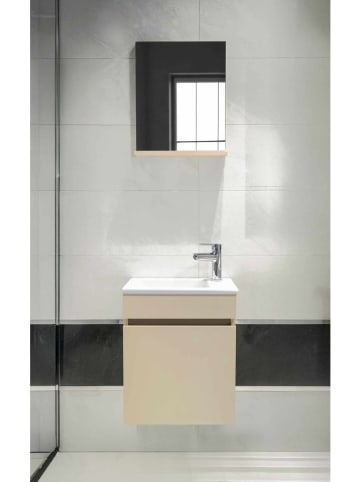 Scandinavia Concept 2-delige set: wastafelonderkast beige