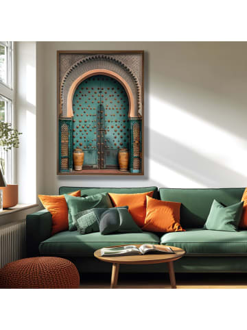 Scandinavia Concept Ingelijste kunstdruk - (B)35 x (H)47 cm