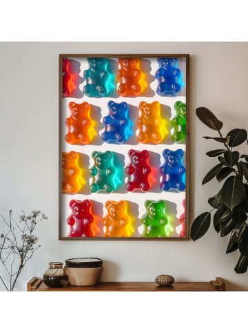 Scandinavia Concept Gerahmter Kunstdruck - (B)35 x (H)47 cm