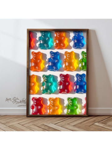 Scandinavia Concept Gerahmter Kunstdruck - (B)35 x (H)47 cm