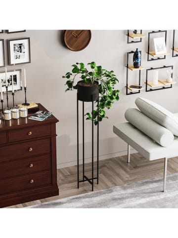 Scandinavia Concept Blumenständer in Schwarz - (H)108 x Ø 20 cm