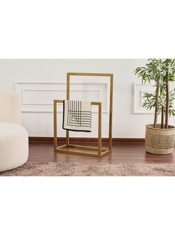 Scandinavia Concept Garderobenständer in Gold - (B)60 x (H)90 x (T)25 cm