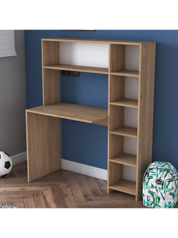 Scandinavia Concept Bureau eikenkleurig - (B)113 x (H)142 x (D)40 cm