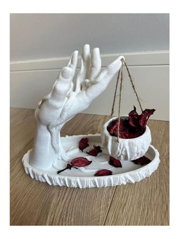 Scandinavia Concept Miska dekoracyjna w kolorze białym - 22 x 10 x 17 cm