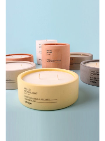 Scandinavia Concept Geurkaars "Hello Moonlight" geel - 220 g