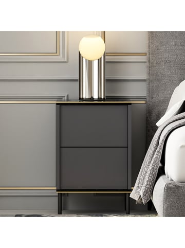 Scandinavia Concept Nachtkastje "Imaj" antraciet - (B)40 x (H)60 x (D)35 cm