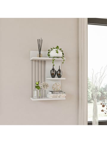 Scandinavia Concept Wandmeubel wit - (B)40 x (H)60 x (D)19 cm