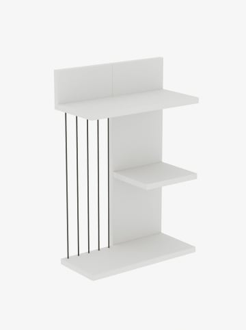 Scandinavia Concept Wandregal in Weiß - (B)40 x (H)60 x (T)19 cm