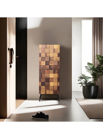 Scandinavia Concept Ladenkast "Kofin" bruin - (B)51 x (H)140 x (D)32,5 cm