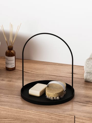 Scandinavia Concept Dienblad zwart - (H)28 x Ø 22,5 cm