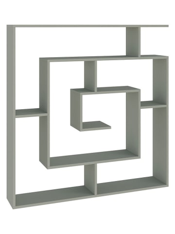 Scandinavia Concept Bücherregal "Labirent" in Grün - (B)125 x (H)128,6 x (T)22 cm