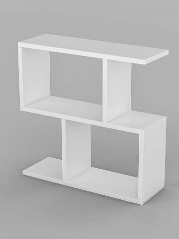 Scandinavia Concept Bijzettafel "Life" wit - (B)69 x (H)60 x (D)20 cm