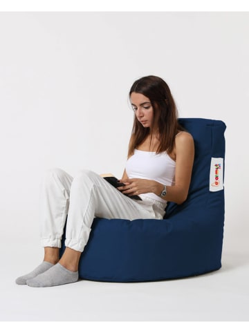 Scandinavia Concept Zitzak "Lina" donkerblauw - (B)70 x (H)80 x (D)35 cm