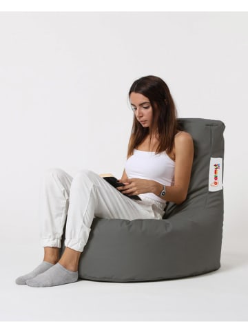 Scandinavia Concept Sitzsack "Lina" in Grau - (B)70 x (H)80 x (T)35 cm