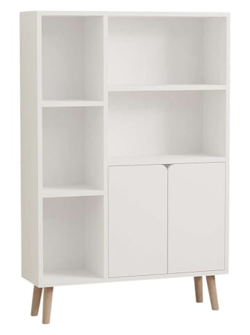 Scandinavia Concept Boekenkast "Lumo" wit - (B)25 x (H)48,6 x (D)50 cm
