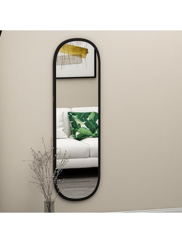 Scandinavia Concept Spiegel "Magnum" zwart - (B)40 x (H)120 x (D)2,2 cm