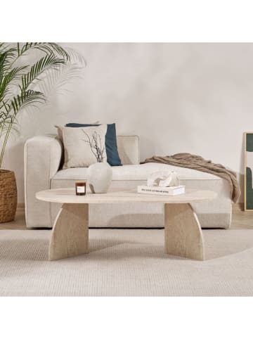 Scandinavia Concept Couchtisch in Beige - (B)120 x (H)40 x (T)60 cm