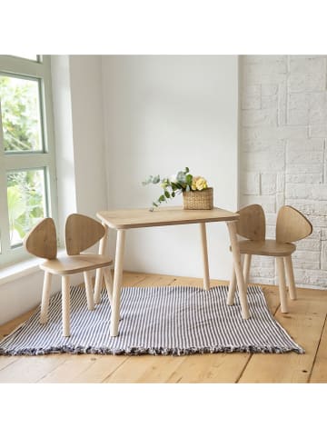 Scandinavia Concept 3tlg. Set: Kindersitzgruppe ''Mickey'' in Hellbraun