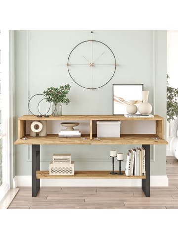 Scandinavia Concept Konsole in Eiche - (B)140 x (H)75,5 x (T)43 cm