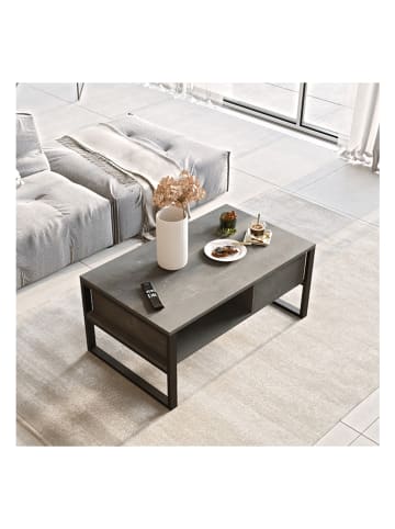 Scandinavia Concept Couchtisch in Grau - (B)100 x (H)44,5 x (T)60 cm