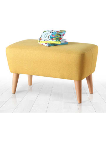 Scandinavia Concept Pouf "Moouv" in Gelb - (B)61 x (H)33 x (T)32 cm