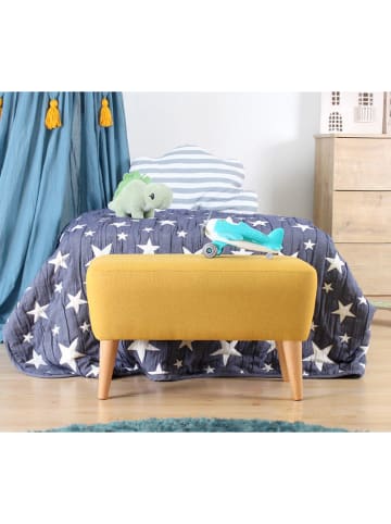 Scandinavia Concept Poef "Moouv" geel - (B)61 x (H)33 x (D)32 cm