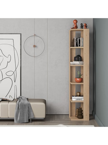 Scandinavia Concept Bücherregal "Nati Corner" in Hellbraun - (B)31,8 x (H)160,8 x (T)31,8 cm