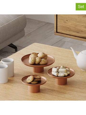 Scandinavia Concept 3-delige set: serveerplateaus lichtbruin