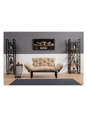 Scandinavia Concept Sofa "Nitta" beige - (B)155 x (H)85 x (D)73 cm