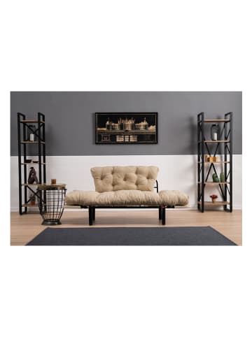 Scandinavia Concept Sofa "Nitta" beige - (B)155 x (H)85 x (D)73 cm