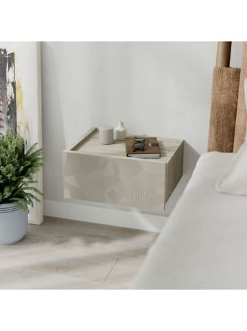 Scandinavia Concept Nachtkastje "Onda" beige - (B)38,4 x (H)18,5 x (D)31 cm
