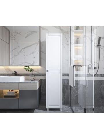 Scandinavia Concept Badschrank in Weiß - (B)35 x (H)180 x (T)33 cm