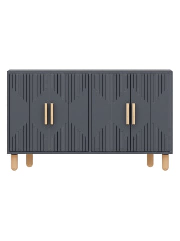 Scandinavia Concept Sidetable "Roger" antraciet - (B)120 x (H)73,6 x (D)29,6 cm