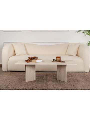 Scandinavia Concept Couchtisch in Beige - (B)119 x (H)40 x (T)60 cm