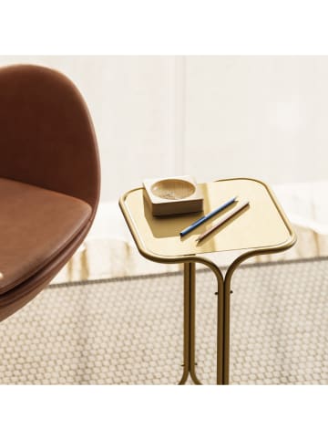 Scandinavia Concept Beistelltisch in Gold - (B)30 x (H)52 x (T)30 cm