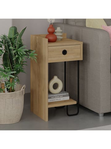 Scandinavia Concept Nachtkastje eikenhoutkleurig - (B)32 x (H)61 x (D)30 cm